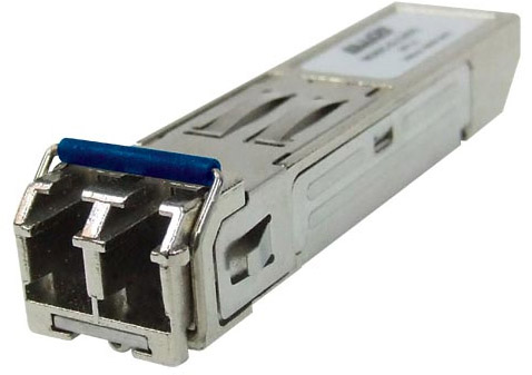 The MGBIC-SLC120 is a 1000Base-ZX Single Mode Fibre SFP module that can be installed into switches supporting a gigabit based SFP slot.