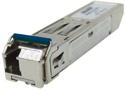 The MGBICWDMS3.20 is a 1000Base-SX Single Mode Single Fibre WDM based SFP module that can be installed into switches supporting a gigabit based SFP slot.