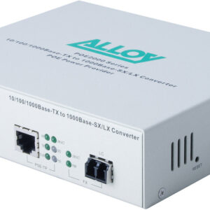 The POE2000LC.10 Gigabit Ethernet PoE Media Converter