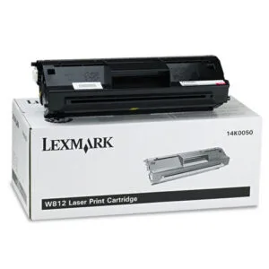 Lexmark14K0050 BLACK TONER YIELD 12000 PAGES FOR OPTRA W812Laser Toner
