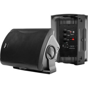 CLASS6AW BLACK PAIR 2-WAY 60W CLASS D AMP IN & OUTDOOR ACTIVE SPEAKERS WITH STANDBY