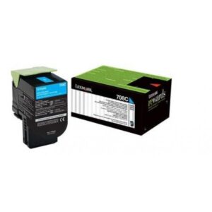 Lexmark Return Programme Toner Cartridge for CS/CX310 410 & 510 Printer Series 1000 Pages Yield Cyan