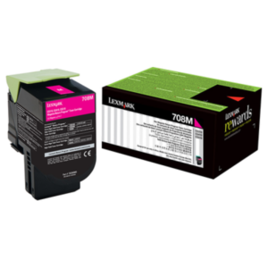 Lexmark Return Programme Toner Cartridge for CS/CX310 410 & 510 Printer Series 1000 Pages Yield Magenta