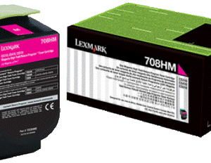 Lexmark High Yield Corporate Toner Cartridge for CX/CS410 510 & CS310 Printer Series 3000 Pages Yield Magenta