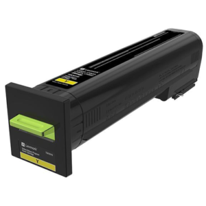 Lexmark Return Programme Toner Cartridge for CS/CX820 CX825 & CX860 Printer Series 8000 Pages Yield Yellow