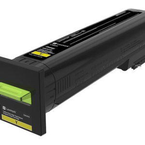 Lexmark Extra High Yield Return Programme Toner Cartridge for CS/CX820 Printer Series 22000 Pages Yield Yellow
