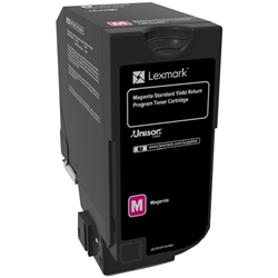 Lexmark Return Programme Toner Cartridge for CS720 CS725 & CX725 Printer Series 3000 Pages Yield Magenta