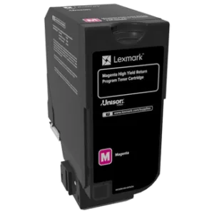 LexmarkLEXMARK CS725 MAGENTA HIGH YIELD RETURN PROGRAM TONER CARTRIDGE 12KLaser Toner
