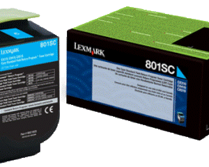 Lexmark Corporate Toner Cartridge for CX310 CX410 & CX510 Printer Series 2000 Pages Yield Cyan