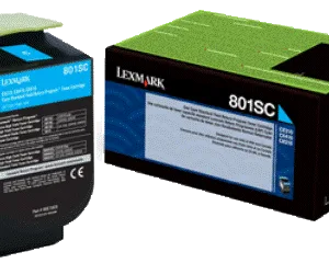 Lexmark808SCE CYAN STANDARD YIELD TONER CARTRIDGE CORPORATE CARTRIDGE 2KCX310/410/510Laser Toner