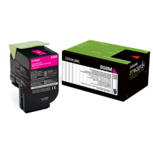 Lexmark Extra High Yield Corporate Toner Cartridge for CX510 Printer Series 4000 Pages Yield Magenta