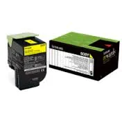 Lexmark808XYE YELLOW EXTRA HIGH YIELD CORPORATE TONER CARTRIDGE 4K  CX510Laser Toner