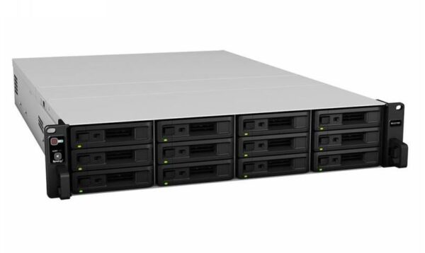 Synology Expansion Unit RX1217 delivers an effortless solution for data volume expansion and data backup for Synology 2U RackStation NAS. With additional 12 drive bays