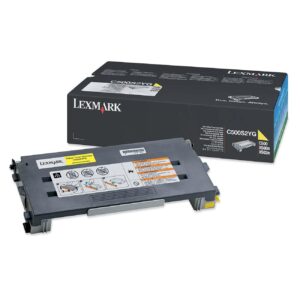 Lexmark Toner Cartridge for C500 X500 & X502 Printer Series 1500 Pages Yield Yellow