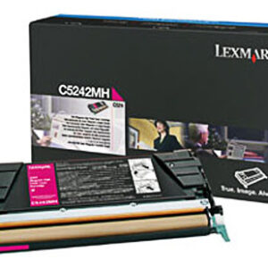 Lexmark High Yield Toner Cartridge for C524 C532 & C534 Printer Series 5000 Pages Yield Magenta