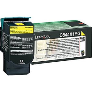 Lexmark Return Programme Toner Cartridge for C/X544 546 & X548 Printer Series 4000 Pages Yield Yellow