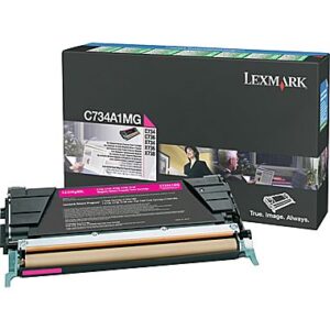 Lexmark Return Programme Toner Cartridge for C/X734 746 & X738 Printer Series 6000 Pages Yield Magenta