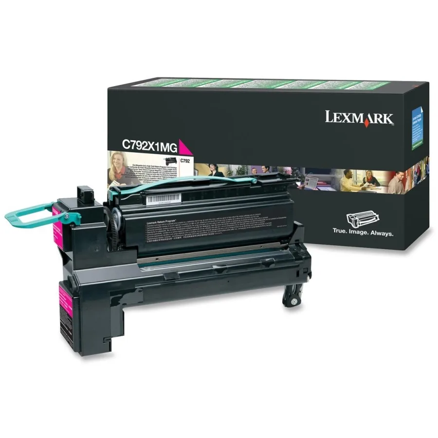 LexmarkC792X1MG MAGENTA PREBATE TONER YIELD 20000 PAGES C792Laser Toner