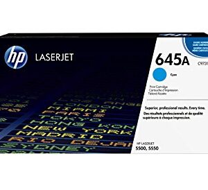 HP 645A CYAN TONER 12000 PAGE YIELD FOR CLJ 5500 5550