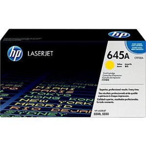 HP 645A YELLOW TONER 12000 PAGE YIELD FOR CLJ 5500 5550
