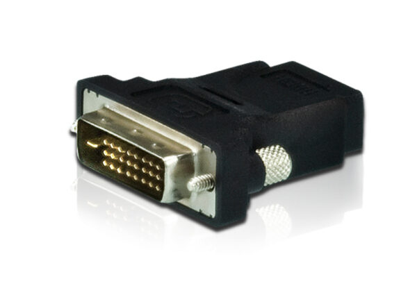 Aten 2A-127G DVI to HDMI Converter is a bi-directional converter that allows you to connect an HDMI display to a device with a DVI-D display output