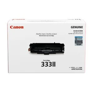 CanonCANON CART333 HIGH BLACK TONER CARTRIDGE 17K TO SUIT LBP8780XLaser Toner