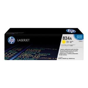 HP 824A YELLOW TONER 21000PAGE YIELD FOR CLJ CP6015