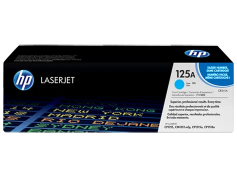 HPHP 125A CYAN TONER 1400 PAGE YIELD FOR CLJ CM1312 CP15XXLaser Toner