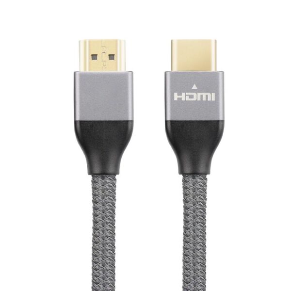 8Premium HDMI 2.0 Cable 1m Retail Pack - 19 pins Male to Male UHD 4K HDR High Speed with Ethernet ARC 24K Gold Plated 30AWG