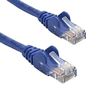8ware CAT5e Cable 5m - Blue Color Premium RJ45 Ethernet Network LAN UTP Patch Cord 26AWG CU Jacket – 8ware CB8W-KO820U-5 Network Cables Product Image