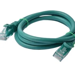 8Ware CAT6A Cable 1m - Green Color RJ45 Ethernet Network LAN UTP Patch Cord Snagless – 8ware CB8W-PL6A-1GRN Network Cables Product Image