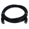 8Ware CAT6A Cable 2m - Black Color RJ45 Ethernet Network LAN UTP Patch Cord Snagless – 8ware CB8W-PL6A-2BLK Network Cables Product Image