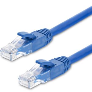 Astrotek CAT6 Cable 0.25m / 25cm - Blue Color Premium RJ45 Ethernet Network LAN UTP Patch Cord 26AWG CU Jacket