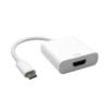 Shop for CBAT-CMHDMI-MFAstrotek - available at Go Tech Deals Astrotek Thunderbolt USB 3.1 Type C (USB-C) to HDMI Video Adapter Converter Male to Female for Apple Macbook Chromebook Pixel White – Astrotek CBAT-CMHDMI-MF USB-C Cables Converters Adapters Product Image