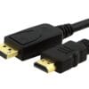 Astrotek DisplayPort DP to HDMI Adapter Converter Cable 1m - Male to Male 1080P Gold-Plated for PC/Laptop to HDTVs Projectors Displays 20P M - 19P AM – Astrotek CBAT-DPHDMI-MM-1 HDMI & Video Cables Product Image