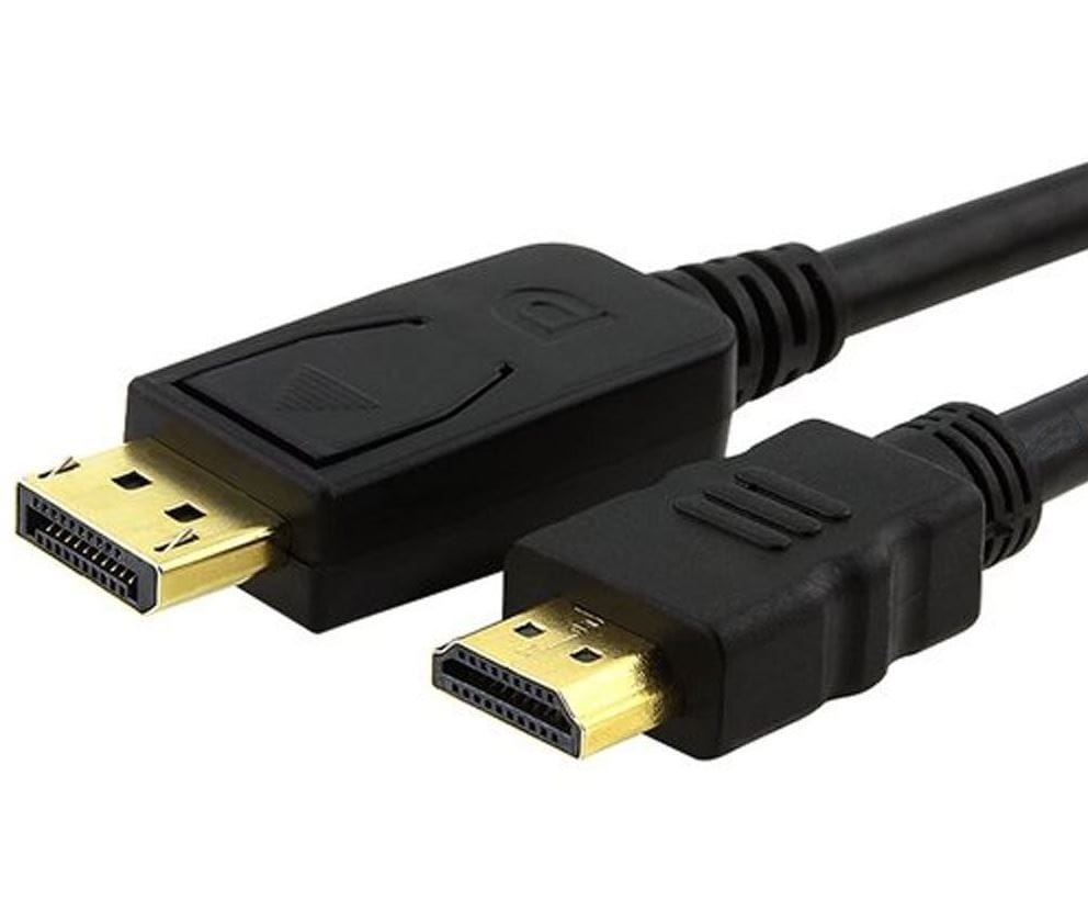 Astrotek DisplayPort DP to HDMI Adapter Converter Cable 2m - Male to Male 1080P Gold-Plated for PC/Laptop to HDTVs Projectors Displays – Astrotek CBAT-DPHDMI-MM-2 HDMI & Video Cables Product Image