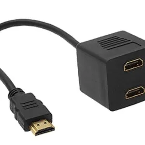 Astrotek HDMI Splitter Cable 15cm - v1.4 Male to 2x Female Amplifier Duplicator Full HD 3D – Astrotek CBAT-HDMI-TO-HDMIX2 HDMI & Video Cables Product Image