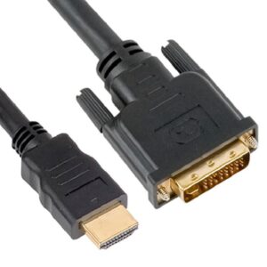 Astrotek HDMI to DVI-D Adapter Converter Cable 1m - Male to Male 30AWG OD6.0mm Gold Plated RoHS