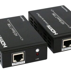 Astrotek HDMI Extender over RJ45 CAT5 CAT6 LAN Ethernet Network Converter Splitter for Foxtel Support 40m 4Kx 2K@30hz or 70m 1080p with 2 untis inside