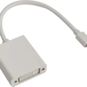 Astrotek Mini DisplayPort DP to DVI Cable 20cm - 20 pins Male to 24+5 pins Female Nickle RoHS – Astrotek CBAT-MINIDPDVI-MF HDMI & Video Cables Product Image