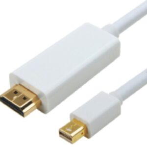 Astrotek Mini DisplayPort DP to HDMI Cable 1m - 20 pins Male to 19 pins Male Gold plated RoHS