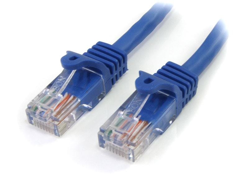 Astrotek CAT5e Cable 2m - Blue Color Premium RJ45 Ethernet Network LAN UTP Patch Cord 26AWG CU Jacket – Astrotek CBAT-RJ45BL-2M Network Cables Product Image