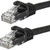Shop for CBAT-RJ45BLKU6-1MAstrotek - available at Go Tech Deals Astrotek CAT6 Cable 1m - Black Color Premium RJ45 Ethernet Network LAN UTP Patch Cord 26AWG CU Jacket – Astrotek CBAT-RJ45BLKU6-1M Network Cables Product Image
