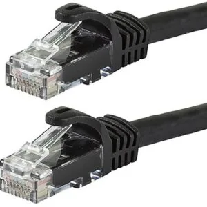 Astrotek CAT6 Cable 2m - Black Color Premium RJ45 Ethernet Network LAN UTP Patch Cord 26AWG CU Jacket – Astrotek CBAT-RJ45BLKU6-2M Network Cables Product Image