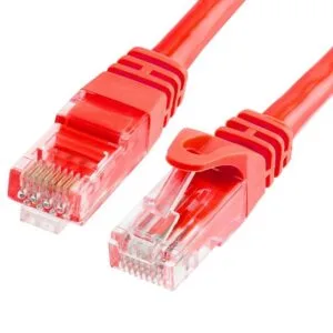 Astrotek CAT6 Cable 3m - Red Color Premium RJ45 Ethernet Network LAN UTP Patch Cord 26AWG CU Jacket – Astrotek CBAT-RJ45REDU6-3M Network Cables Product Image
