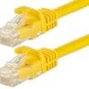Astrotek CAT6 Cable 0.5m/50cm - Yellow Color Premium RJ45 Ethernet Network LAN UTP Patch Cord 26AWG  CU – Astrotek CBAT-RJ45YELU6-05M Network Cables Product Image