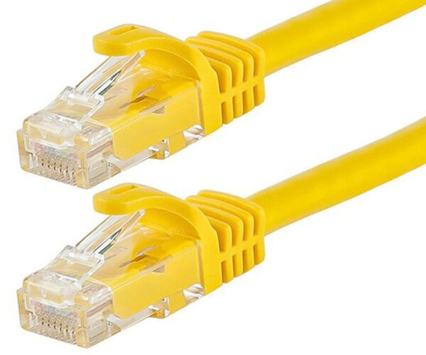 Astrotek CAT6 Cable 0.5cm - Yellow Color Premium RJ45 Ethernet Network LAN UTP Patch Cord 26AWG