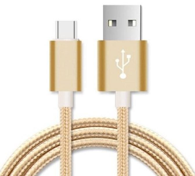 Astrotek 2m Micro USB Data Sync Charger Cable Cord Gold Color for Samsung HTC Motorola Nokia Kndle Android Phone Tablet & Devices – Astrotek CBAT-USBMICROBG-2M USB