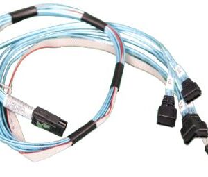 IPASS to 4x SATA Cable w/ 70cm Sideband PBF