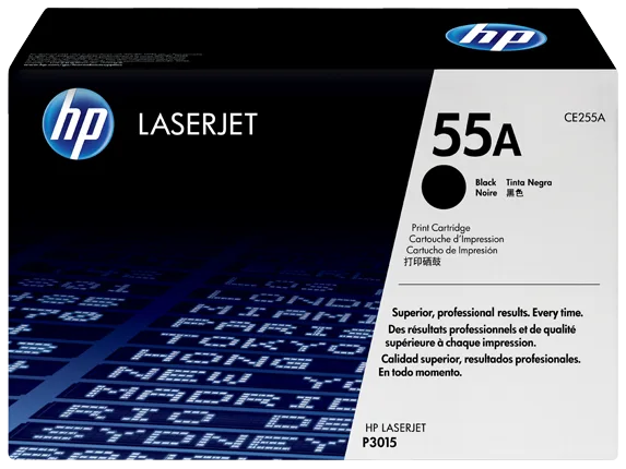 HPHP 55A BLACK TONER 6000 PAGE YIELD FOR LJ P3015Laser Toner